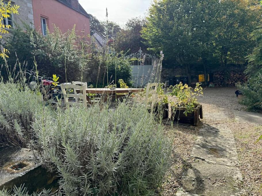 Petite Maison Independante Avec Parking Vétheuil Exteriör bild