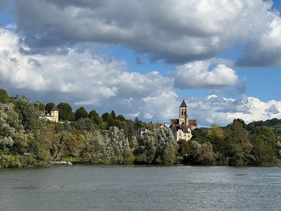 Petite Maison Independante Avec Parking Vétheuil Exteriör bild